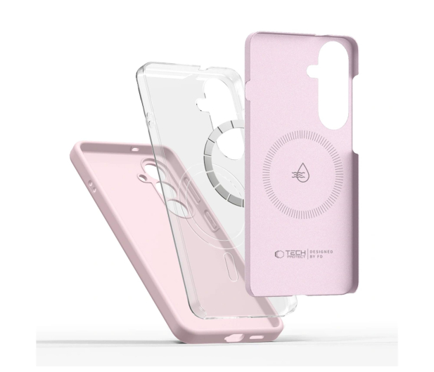 Tech-Protect Silicone Magsafe Galaxy S26+ Plus Pink Pearl - 1500288 - zdjęcie 3